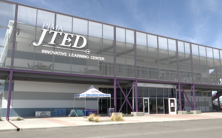 PIMA JTED Innovative Learning Center building exterior.